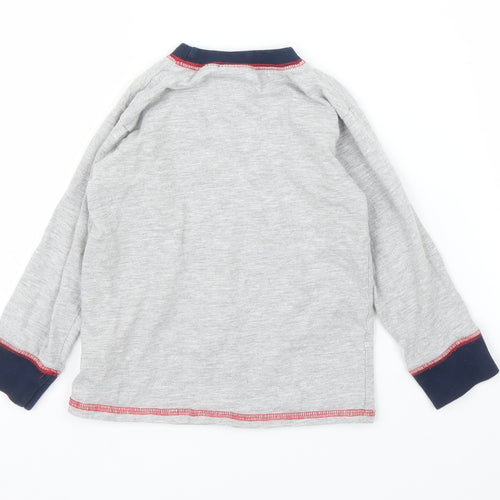 Primark Boys Grey   Basic T-Shirt Size 3 Years  - Peppa Pig