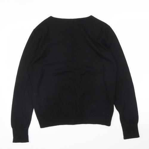 Primark Womens Black   Cardigan Jumper Size 16