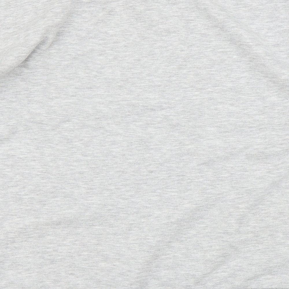 Dorothy Perkins Womens Grey Floral  Pullover Jumper Size 12