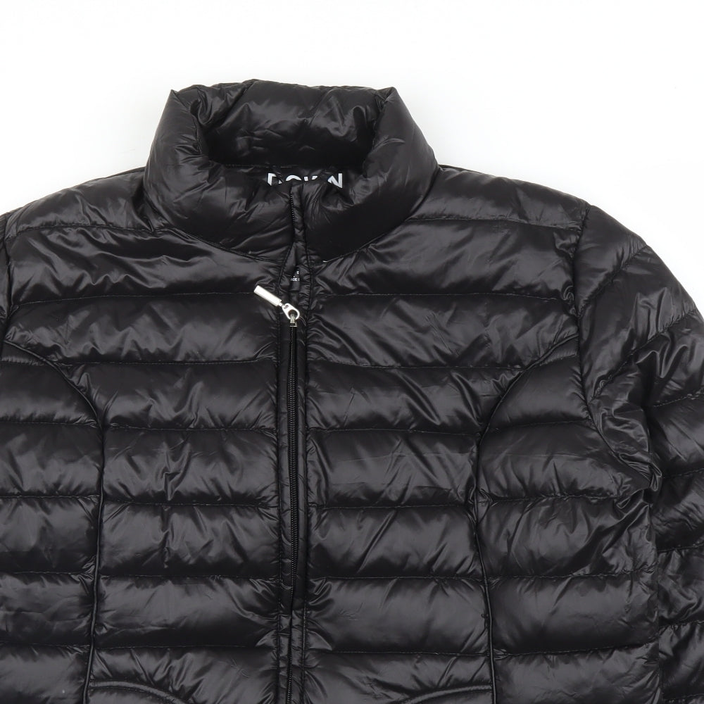Primark Womens Black   Puffer Jacket Coat Size L