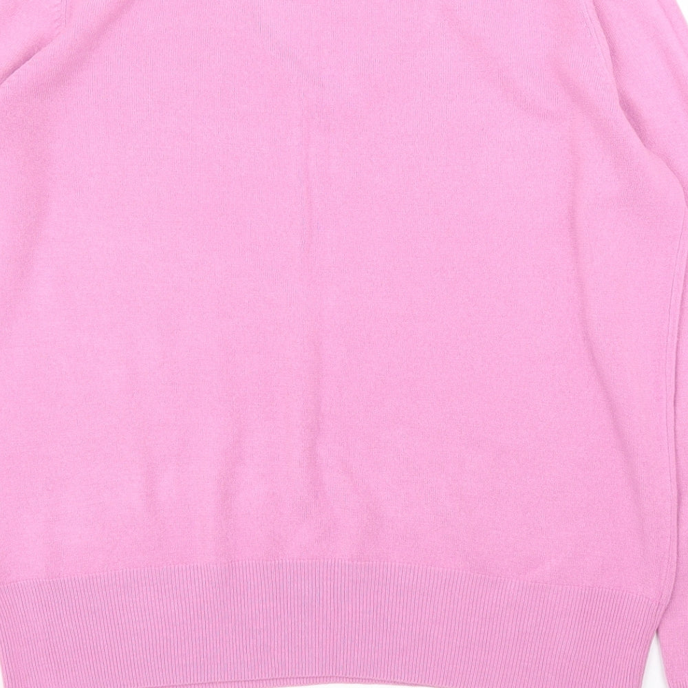 M&S Womens Purple   Pullover Jumper Size 14