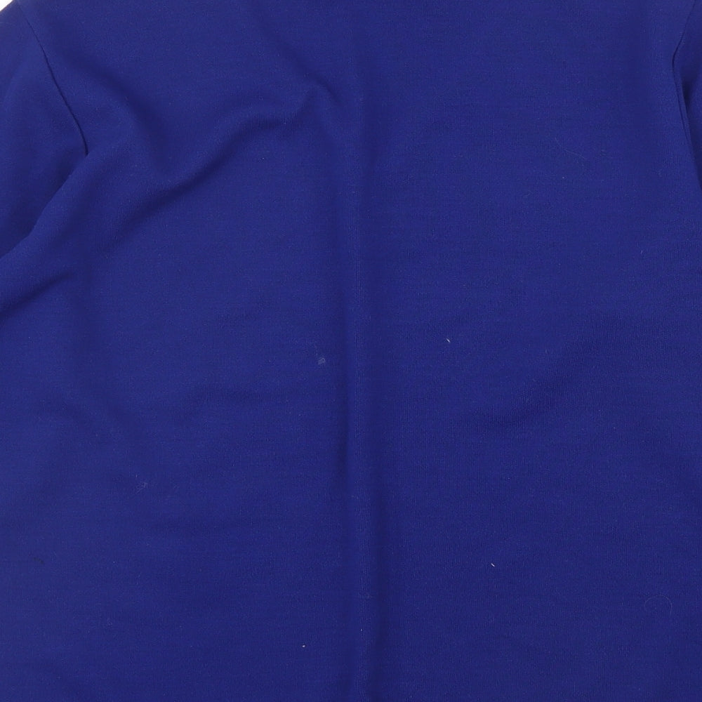 Nina Leonard Womens Blue   Pullover Jumper Size M