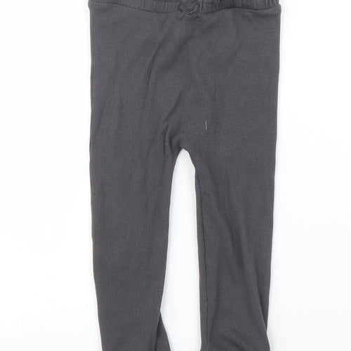 George Girls Grey   Jogger Leggings Size 18 Months