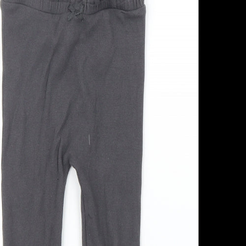 George Girls Grey   Jogger Leggings Size 18 Months