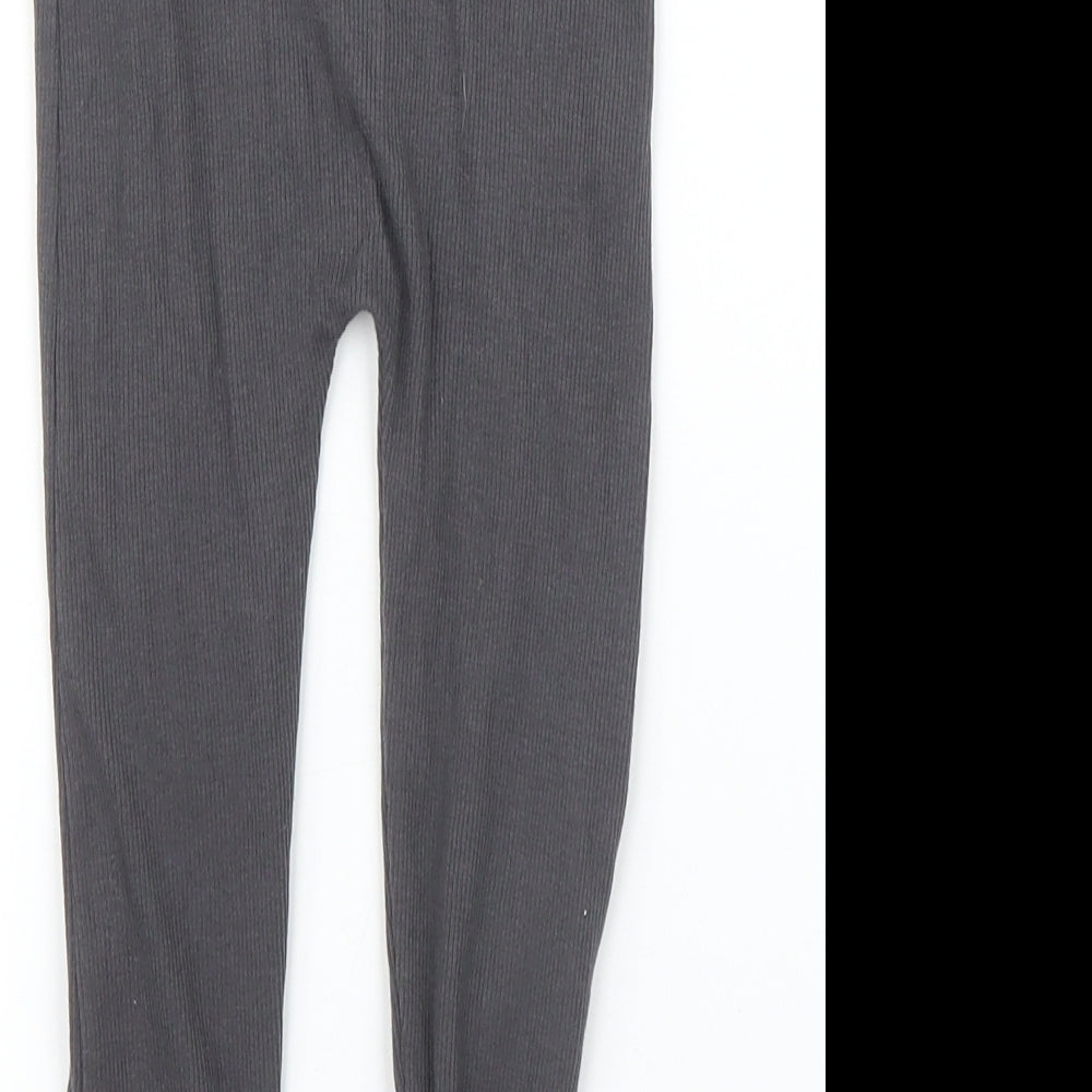 George Girls Grey   Jogger Leggings Size 18 Months