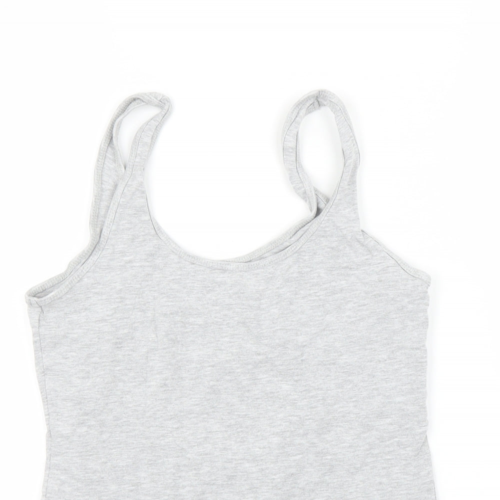 Primark Womens Grey   Basic Tank Size S