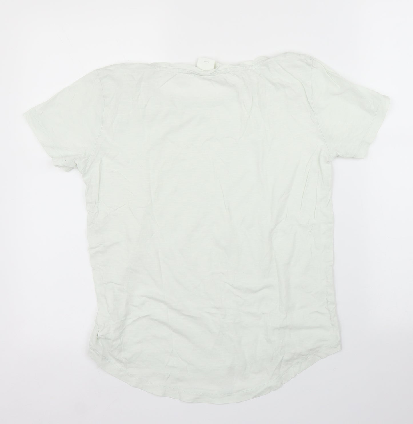 H&M Womens White   Basic T-Shirt Size XS