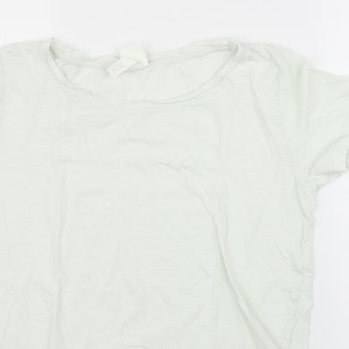 H&M Womens White   Basic T-Shirt Size XS