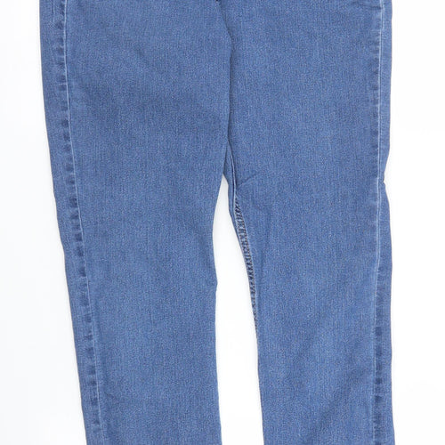 Preworn Womens Blue  Denim Skinny Jeans Size 31 in L28 in