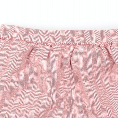 NEXT Girls Red Floral  Capri Trousers Size 12-18 Months  - Short