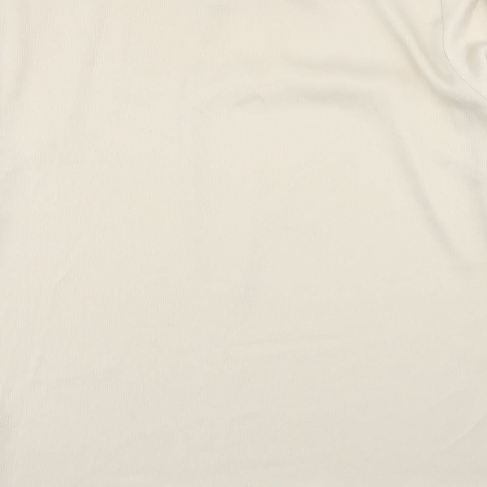 H&M Womens Beige   Basic Blouse Size 16