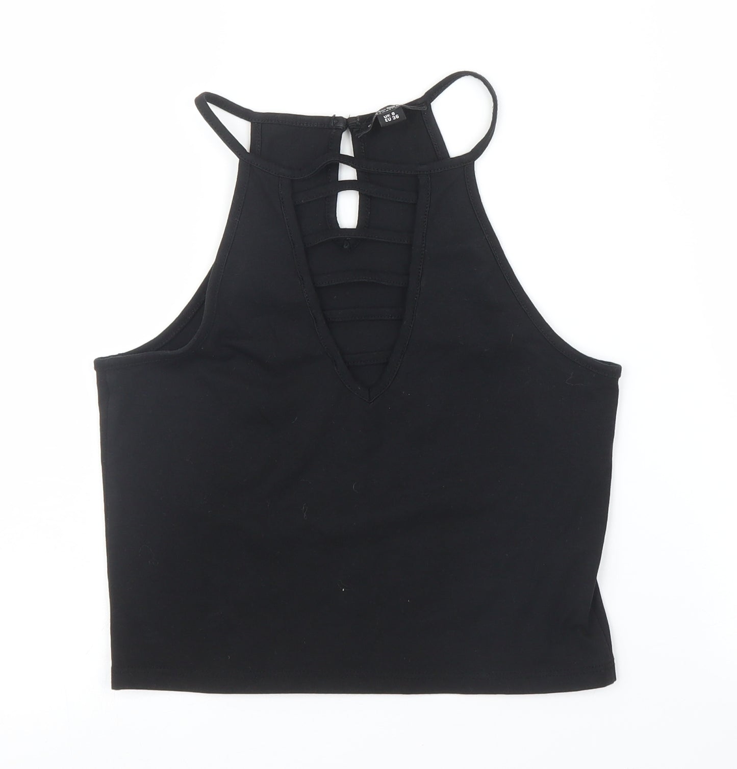 Select Womens Black   Camisole Blouse Size 8