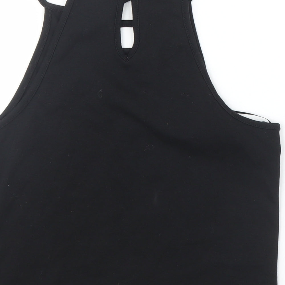 Select Womens Black   Camisole Blouse Size 8