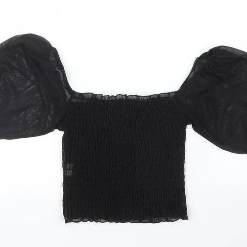 River Island Womens Black   Basic Blouse Size 6