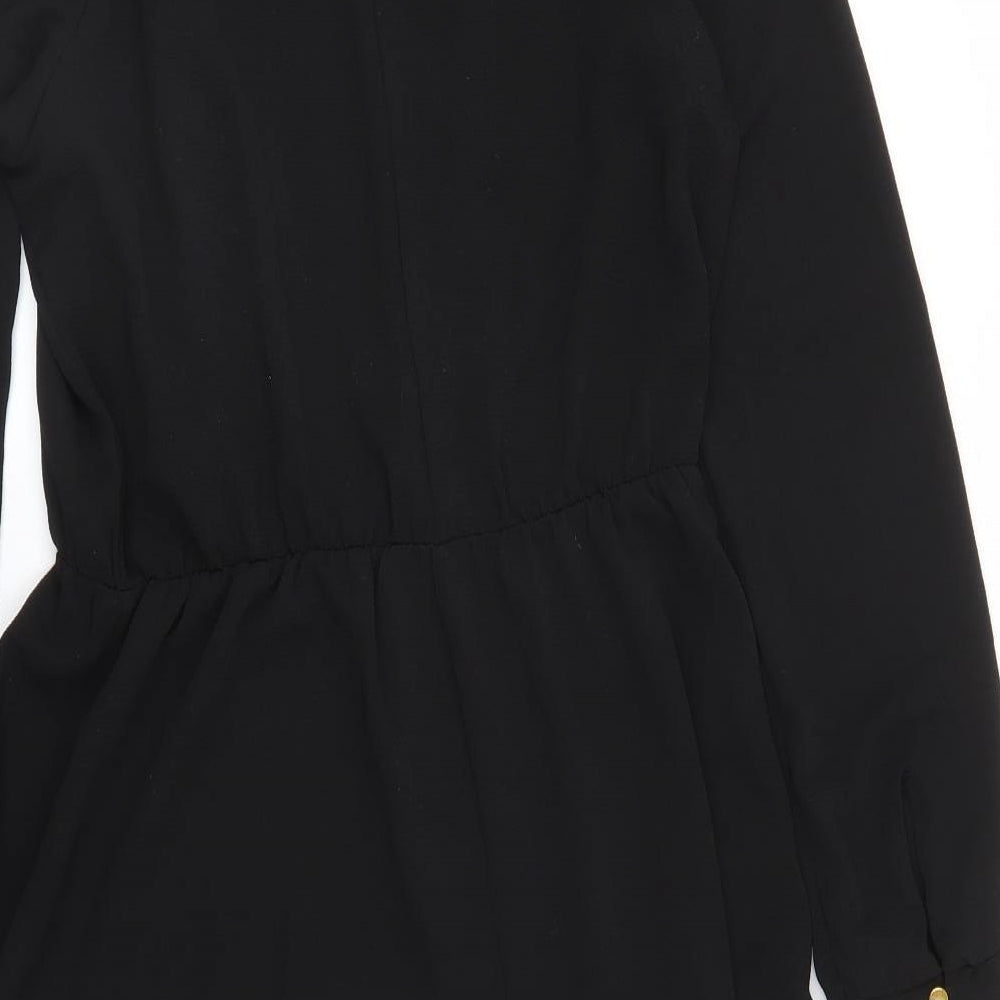 Peacocks Womens Black   A-Line  Size 10