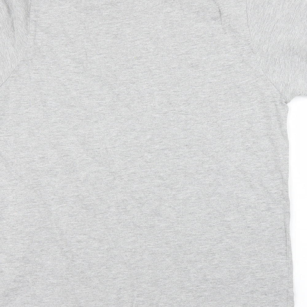 Boohoo Mens Grey    T-Shirt Size M