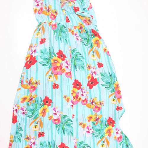 Papaya Womens Blue Floral  A-Line  Size 18