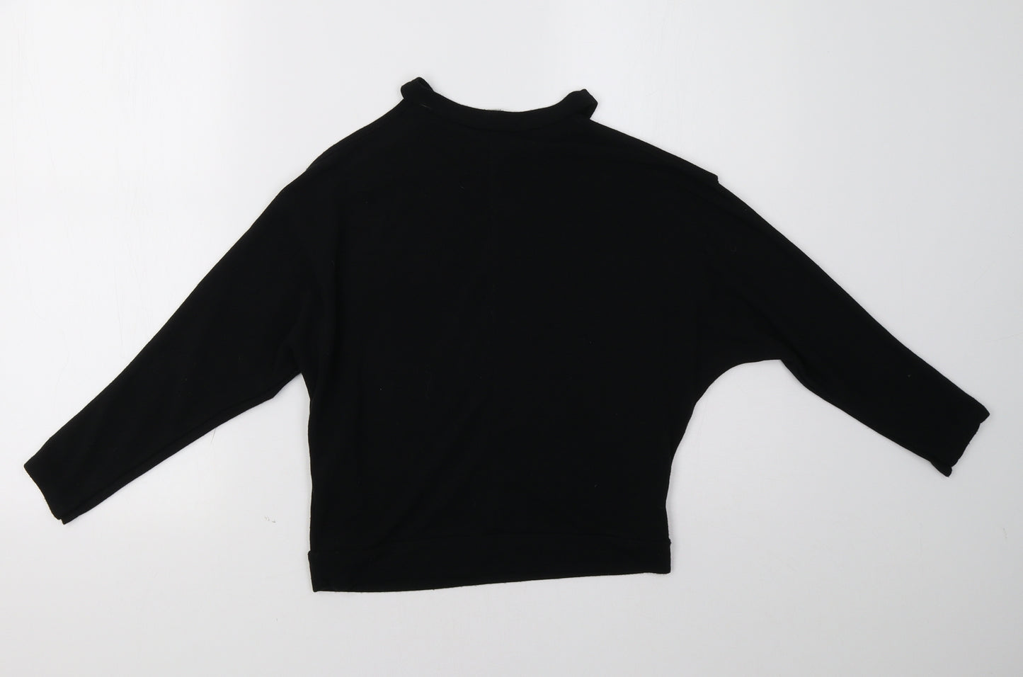 River Island Girls Black   Pullover Sweatshirt Size 11-12 Years