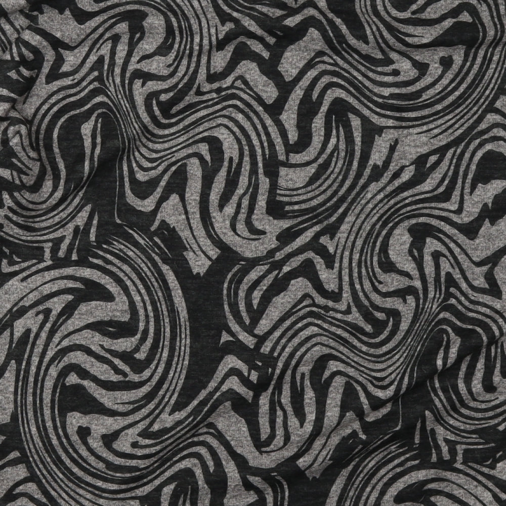 Matalan Womens Grey Geometric  Pullover Sweatshirt Size 18