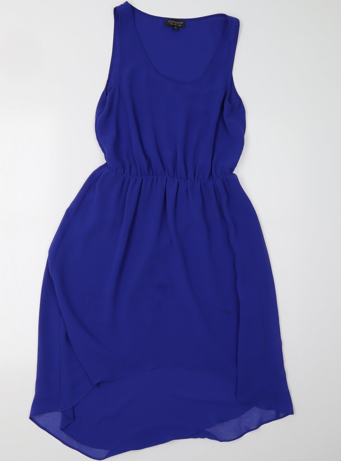 Topshop Womens Blue   A-Line  Size 8