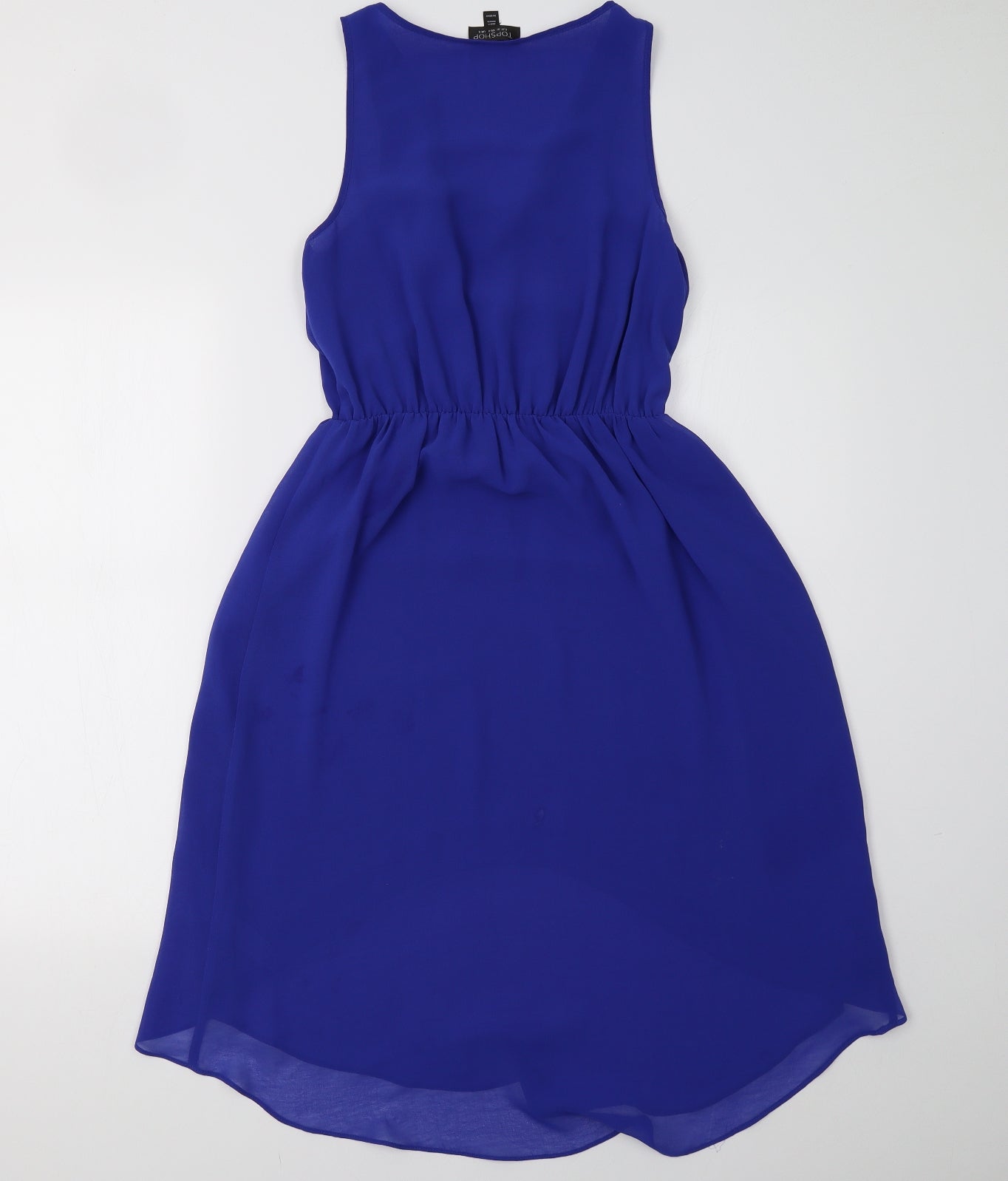 Topshop Womens Blue   A-Line  Size 8