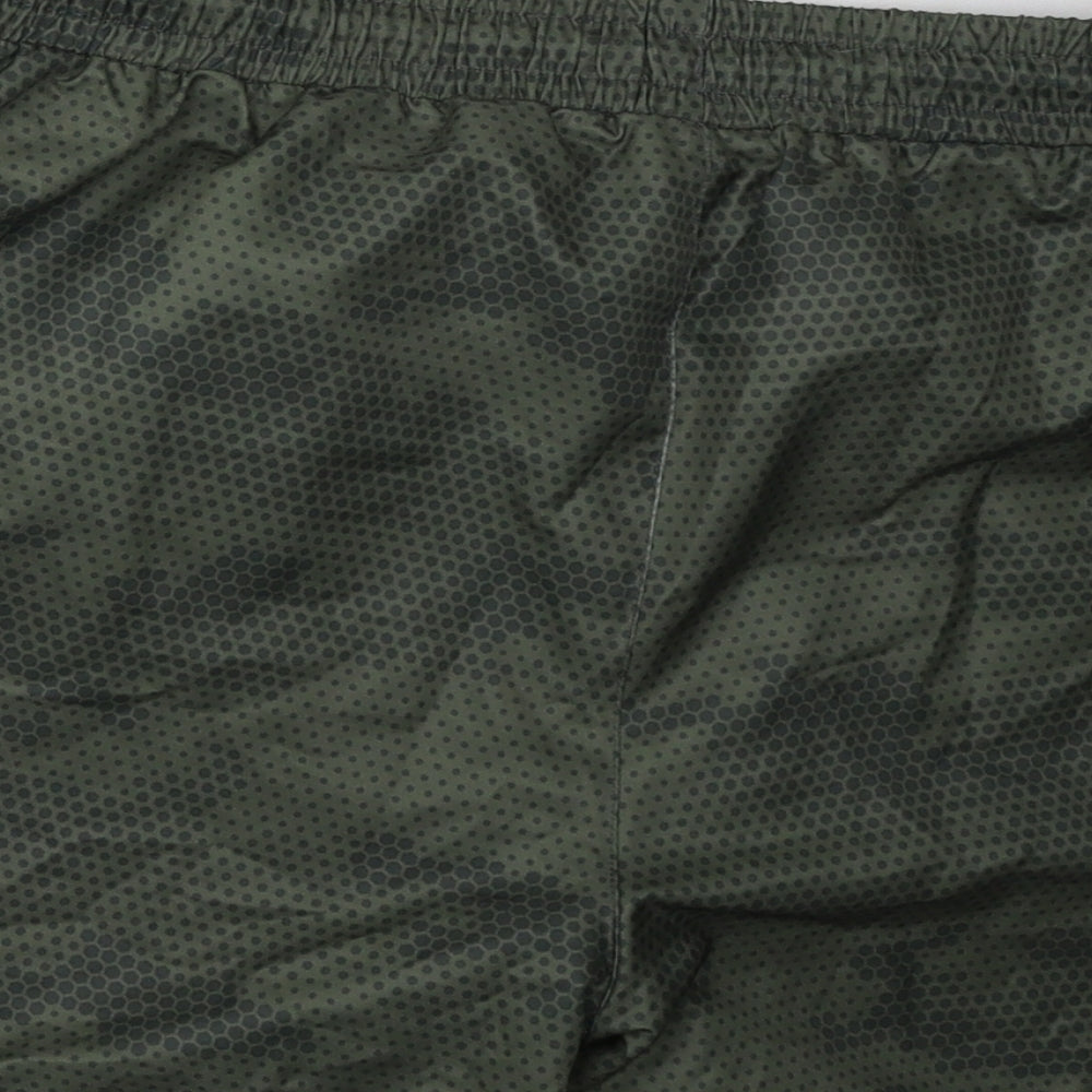 Crosshatch Mens Green   Sweat Shorts Size XL