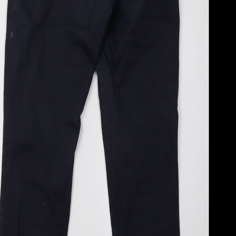 Marks and Spencer Womens Blue   Trousers  Size 10 L30 in