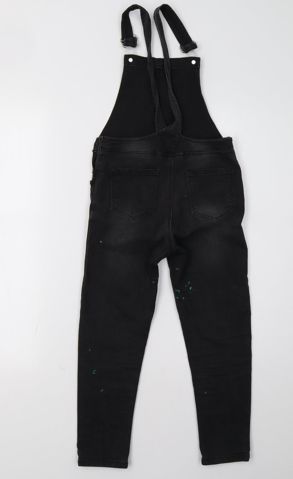 Primark Girls Black   Dungaree One-Piece Size 6-7 Years