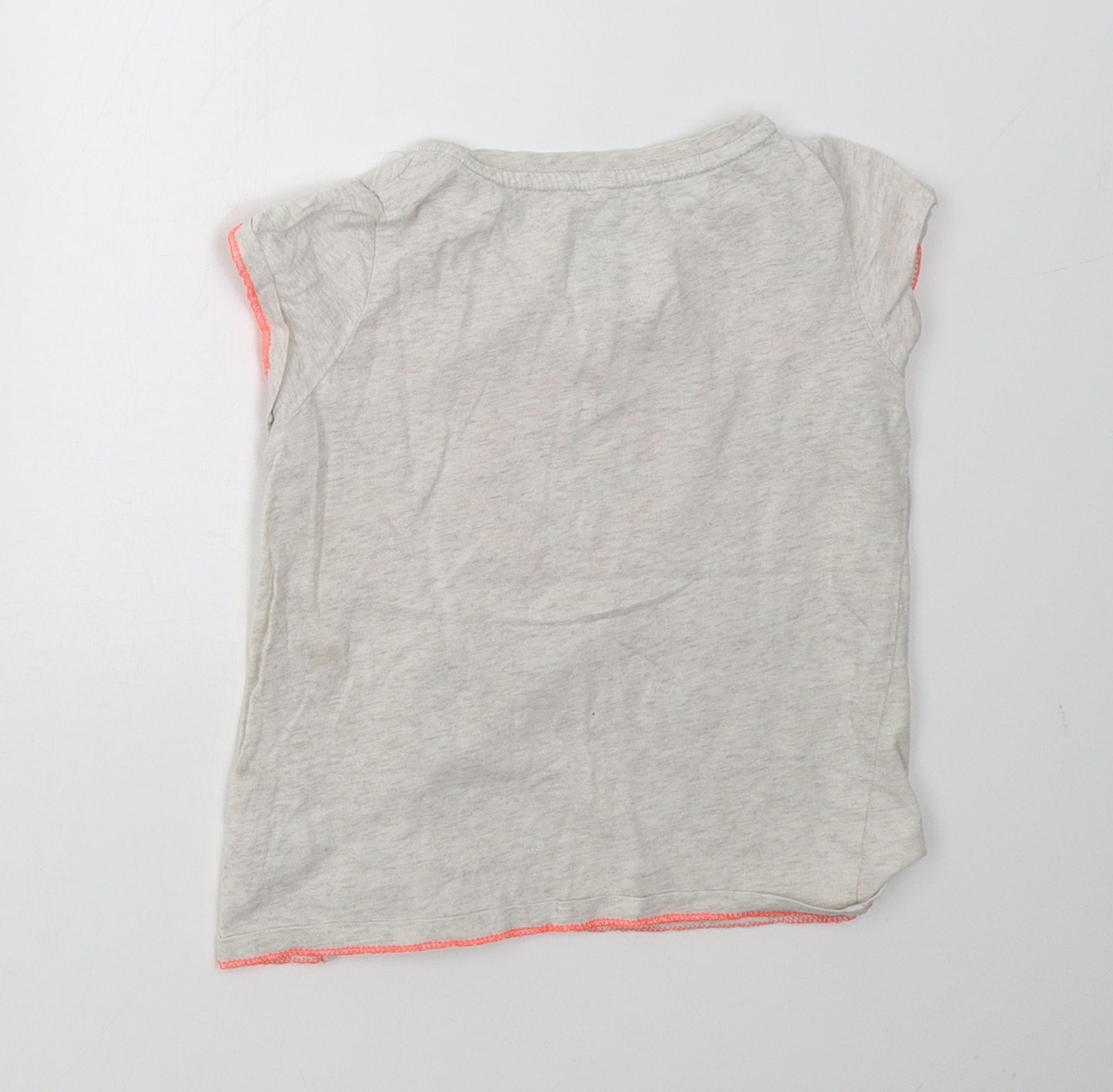 NEXT Girls Grey   Basic T-Shirt Size 3-4 Years