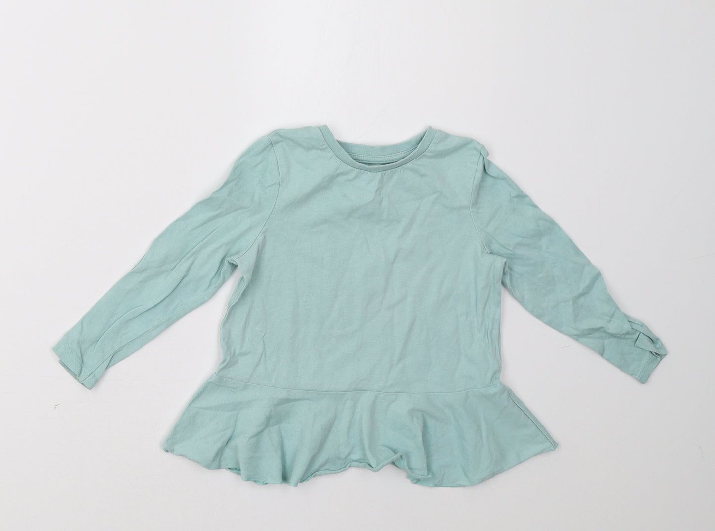 by very Girls Green   Basic Dress Shirt Size 2-3 Years