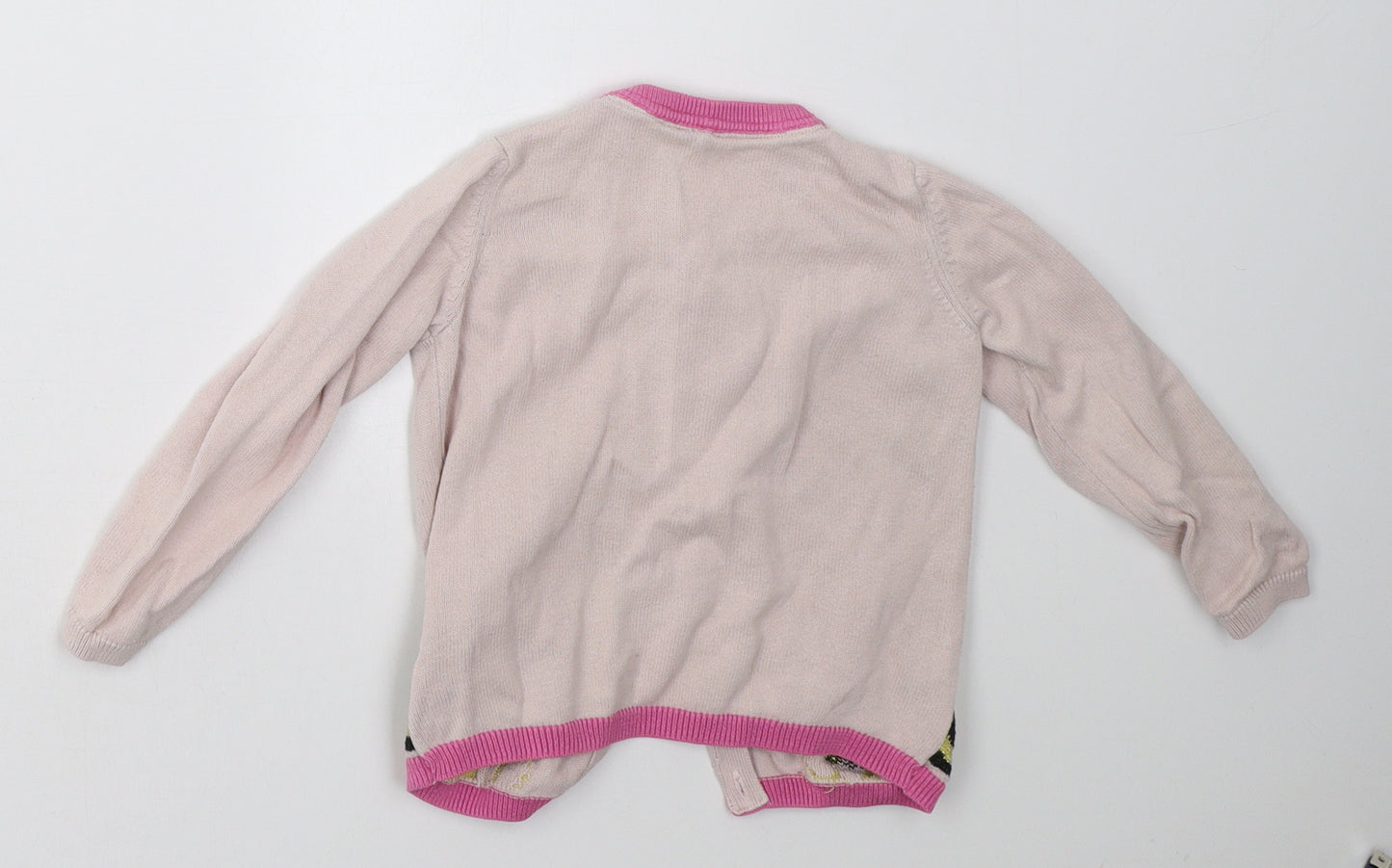 Marks and Spencer Girls Pink   Cardigan Jumper Size 2-3 Years