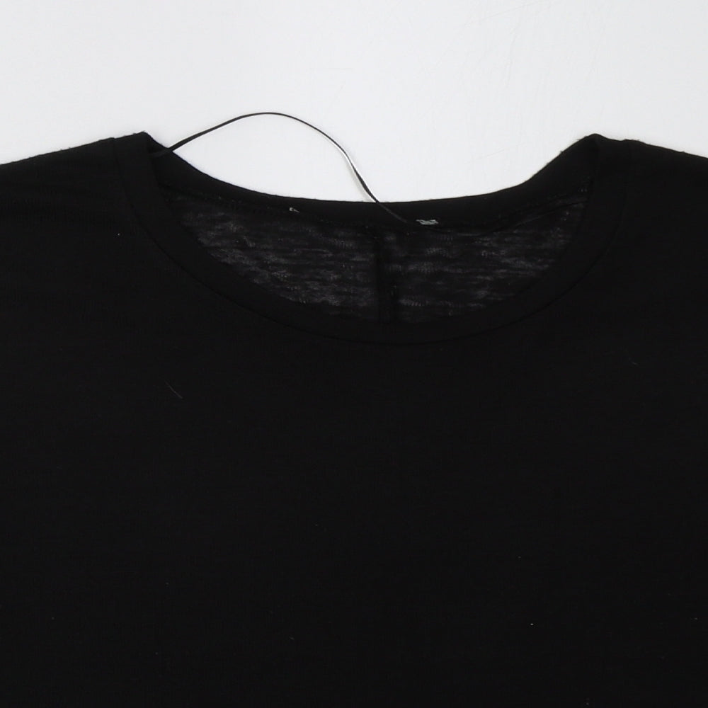 Primark Womens Black   Basic T-Shirt Size 8
