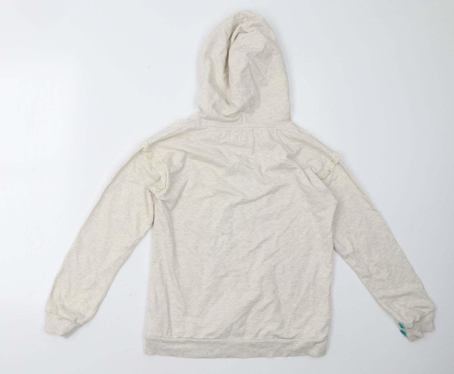 Debenhams Girls Beige   Pullover Hoodie Size 11-12 Years