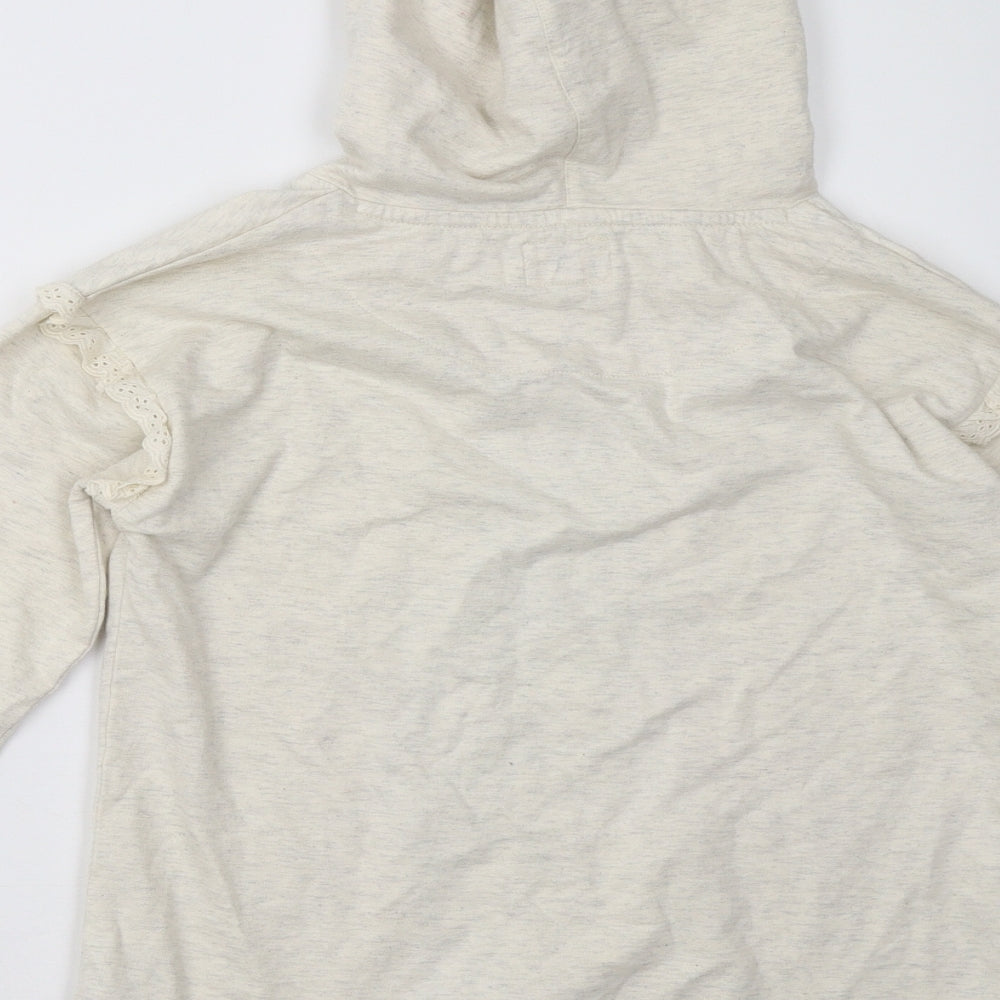Debenhams Girls Beige   Pullover Hoodie Size 11-12 Years