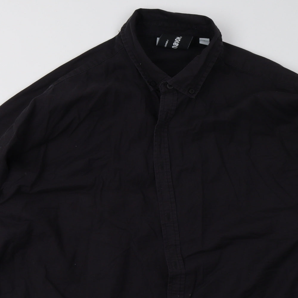 COLLUSION Mens Black   Jacket  Size XL