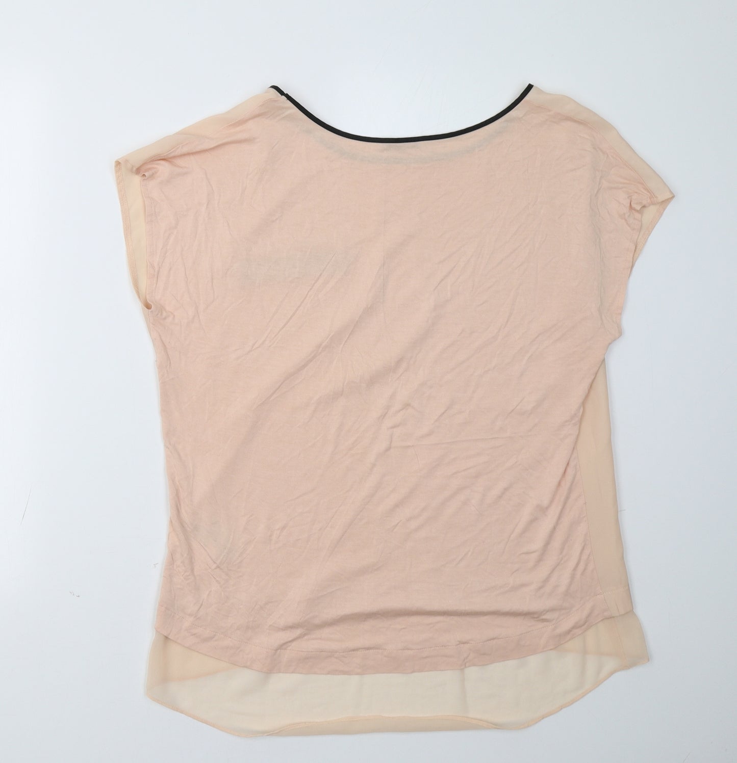 Oasis Womens Pink   Basic Blouse Size L