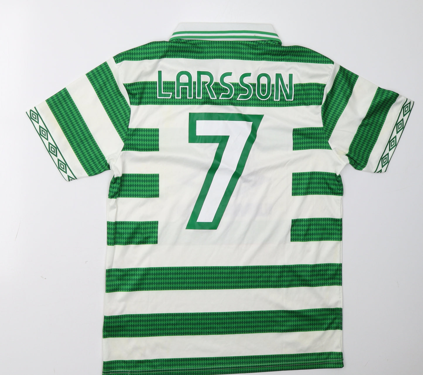 Umbro Mens Green    Polo Size M  - celtic