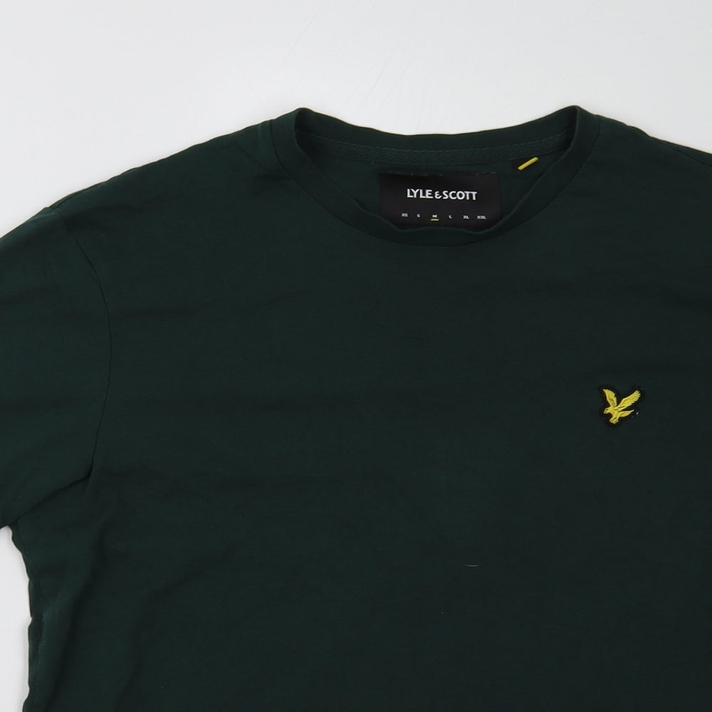 Lyle & Scott Mens Green    T-Shirt Size M