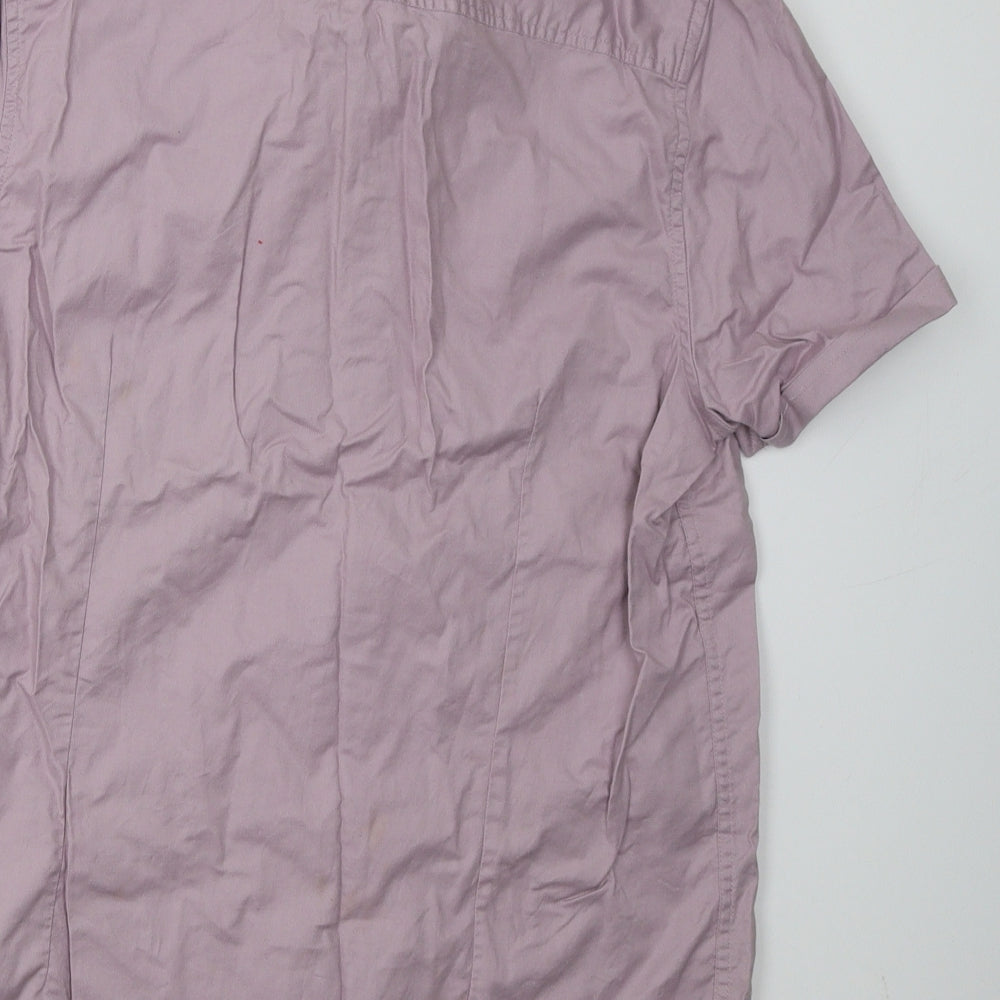 1904 Mens Purple    Polo Size L