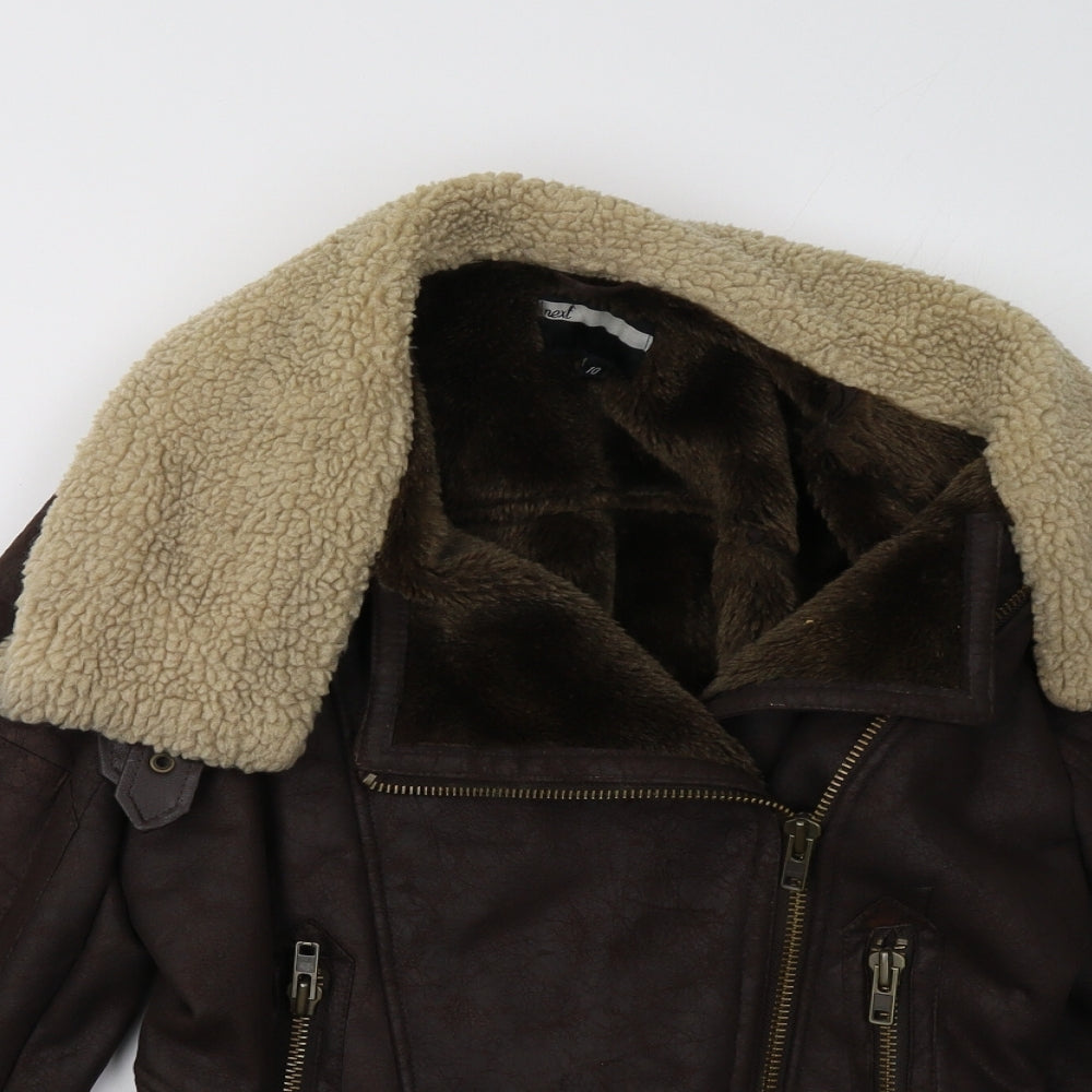 NEXT Womens Brown   Jacket  Size 10