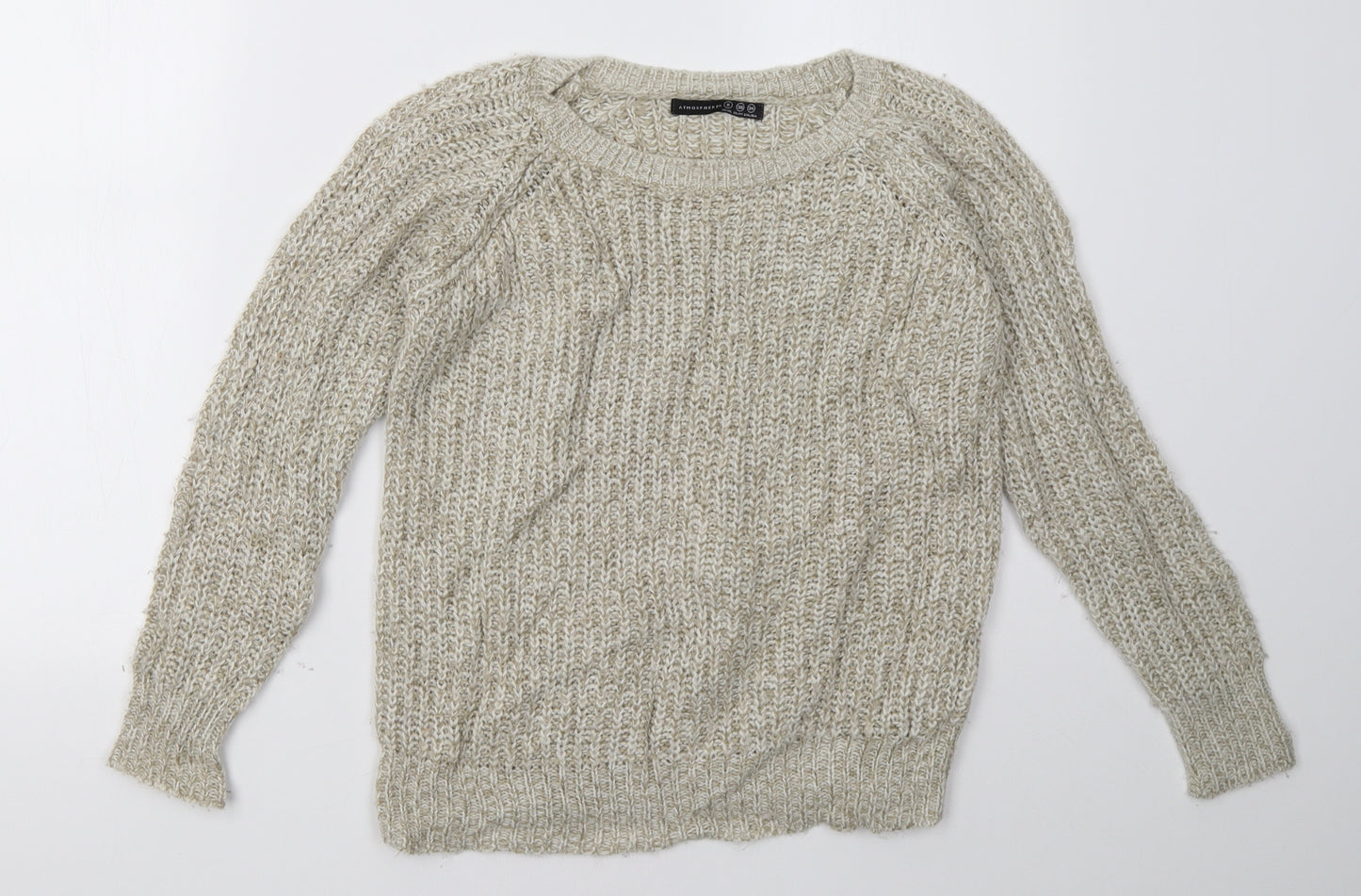 Primark Womens Beige   Pullover Sweatshirt Size 8