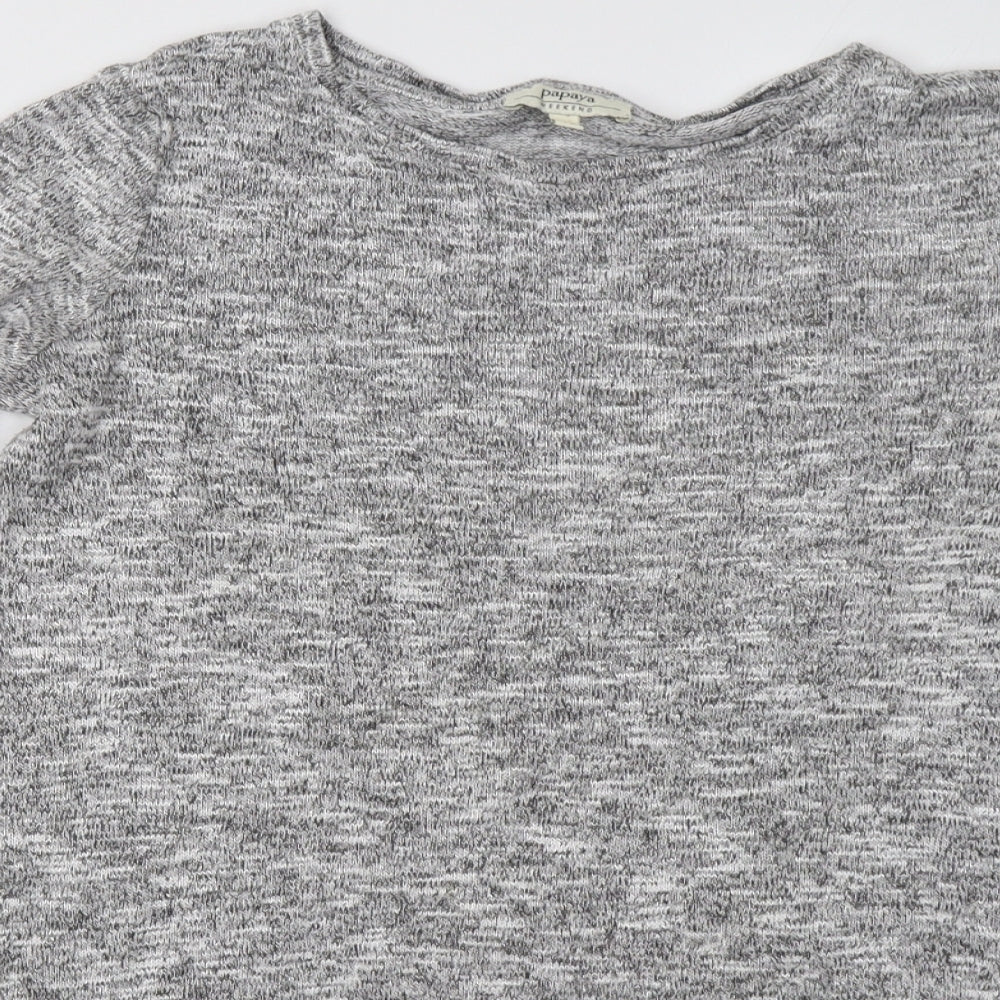 Matalan Womens Grey   Pullover Sweatshirt Size 10