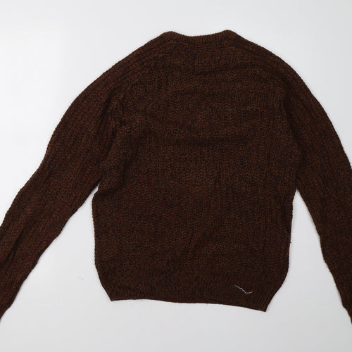 Primark Mens Brown  Knit Pullover Sweatshirt Size M