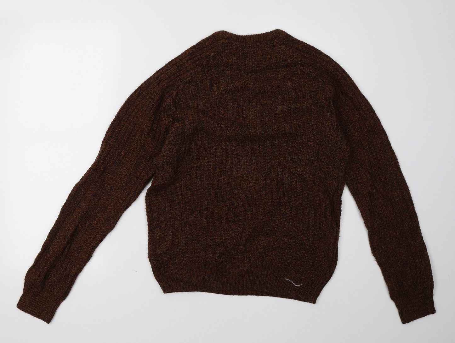 Primark Mens Brown  Knit Pullover Sweatshirt Size M