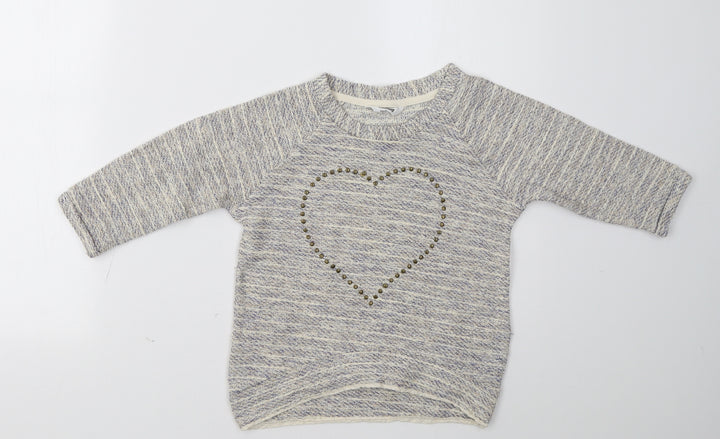 Tammy Girls Blue   Pullover Sweatshirt Size 8-9 Years