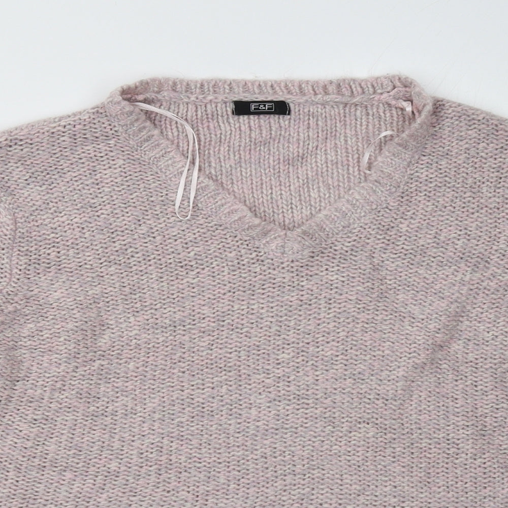 F&F Womens Pink   Pullover Sweatshirt Size 16