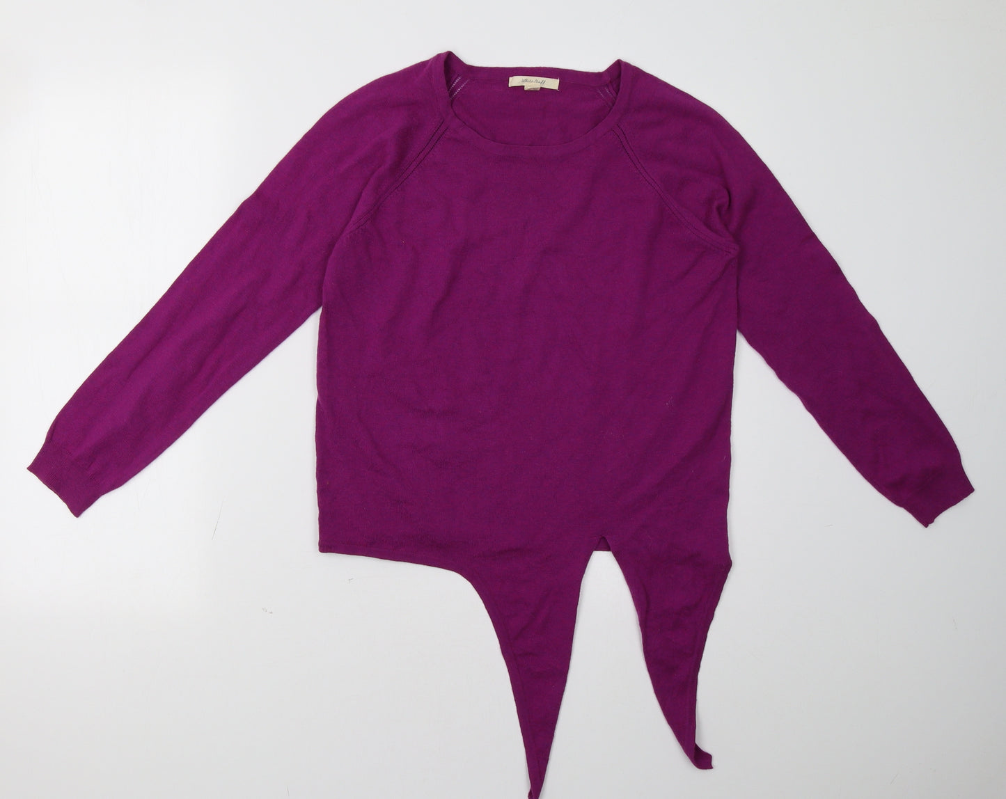 White Stuff Womens Purple   Pullover Sweatshirt Size 10