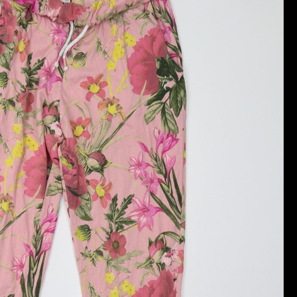 NEXT Womens Pink Floral   Pyjama Pants Size M