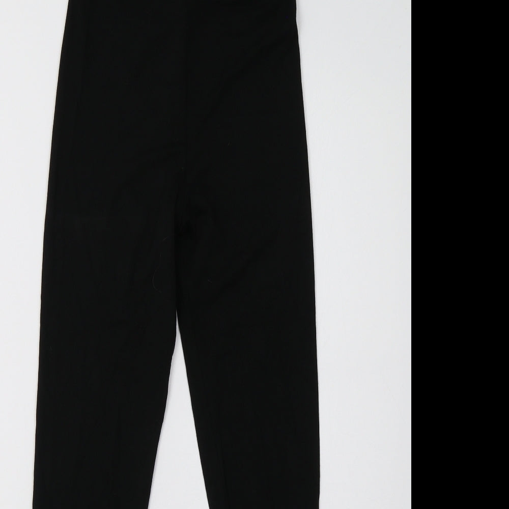 Topshop Womens Black    Trousers Size 6 L28 in