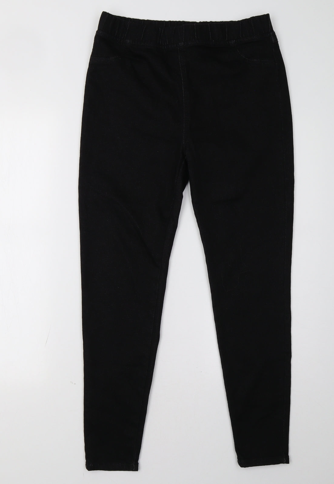 Miso Womens Black   Jegging Trousers Size 12 L29 in